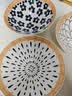 几物森林陶瓷拉面碗斗笠碗家用大碗餐具大号汤碗吃面条随机花色8英寸4只装 实拍图