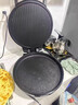 奥克斯（AUX） 电饼铛40CM加深加大号尺寸家用煎饼锅煎饼机多功能商用不锈钢大容量电煎锅双面加热烙饼锅 实拍图