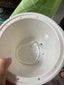 花目蓝（HUAMULAN） 时尚自动吸水印花花盆 懒人免浇水 盆栽花器 仿陶瓷工艺 特大 绿 大号印花 19X16CM 实拍图