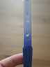 晨光（M&G）文具热可擦中性笔 按动子弹头水笔 0.5mm晶蓝色签字笔 小海绵护套高颜值蓝杆4支装AKPH3219 实拍图