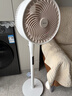 美的（Midea）【变频轻音】空气循环扇家用语音遥控电风扇 一级能效静音落地扇 卧室桌面大风力小风扇 GDJ24SHG 实拍图