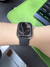 Apple/苹果 Watch S11 智能手表GPS款42毫米深空灰色铝金属表壳黑色运动型表带S/M MEUG4CH/B 实拍图
