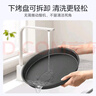 美的（Midea）电饼铛 电饼档 家用双面加热煎烤机烤肉烙饼锅 0氟钛陶晶陶三明治机早餐机下盘可拆电煎锅JKE3067 实拍图