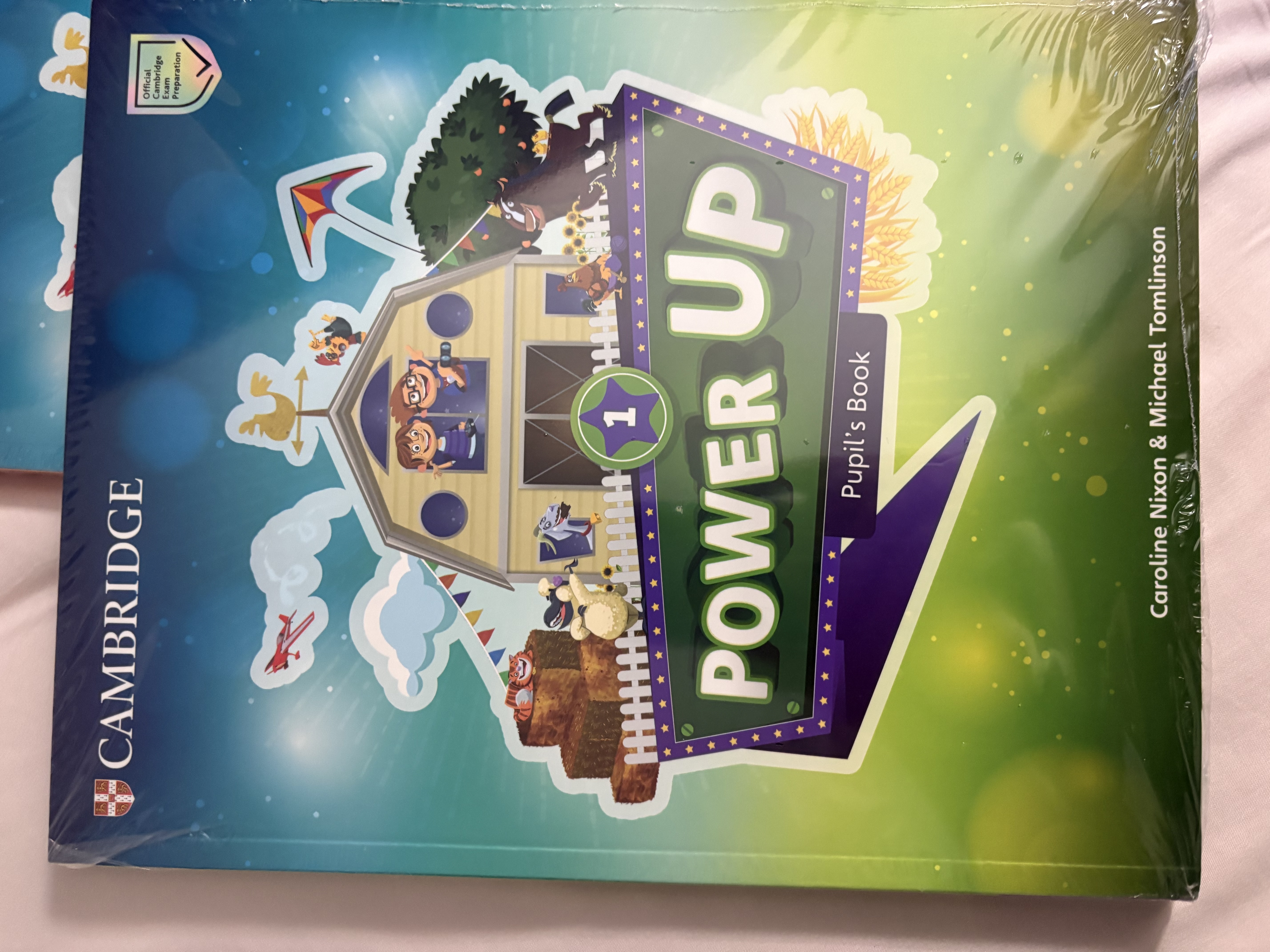 剑桥国际少儿英语 Power up教材 1级别 主课本+练习册带线上帐号+home booklet（剑桥大学出版社） 剑桥官方考试教材 YLE考级教材 英文原版进口 儿童英语学习 实拍图