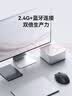 京东京造M3鼠标双模 中小手办公轻音 2.4G无线蓝牙 轻音便携 非对称设计 笔记本电脑台式机企业通用 墨岩 实拍图