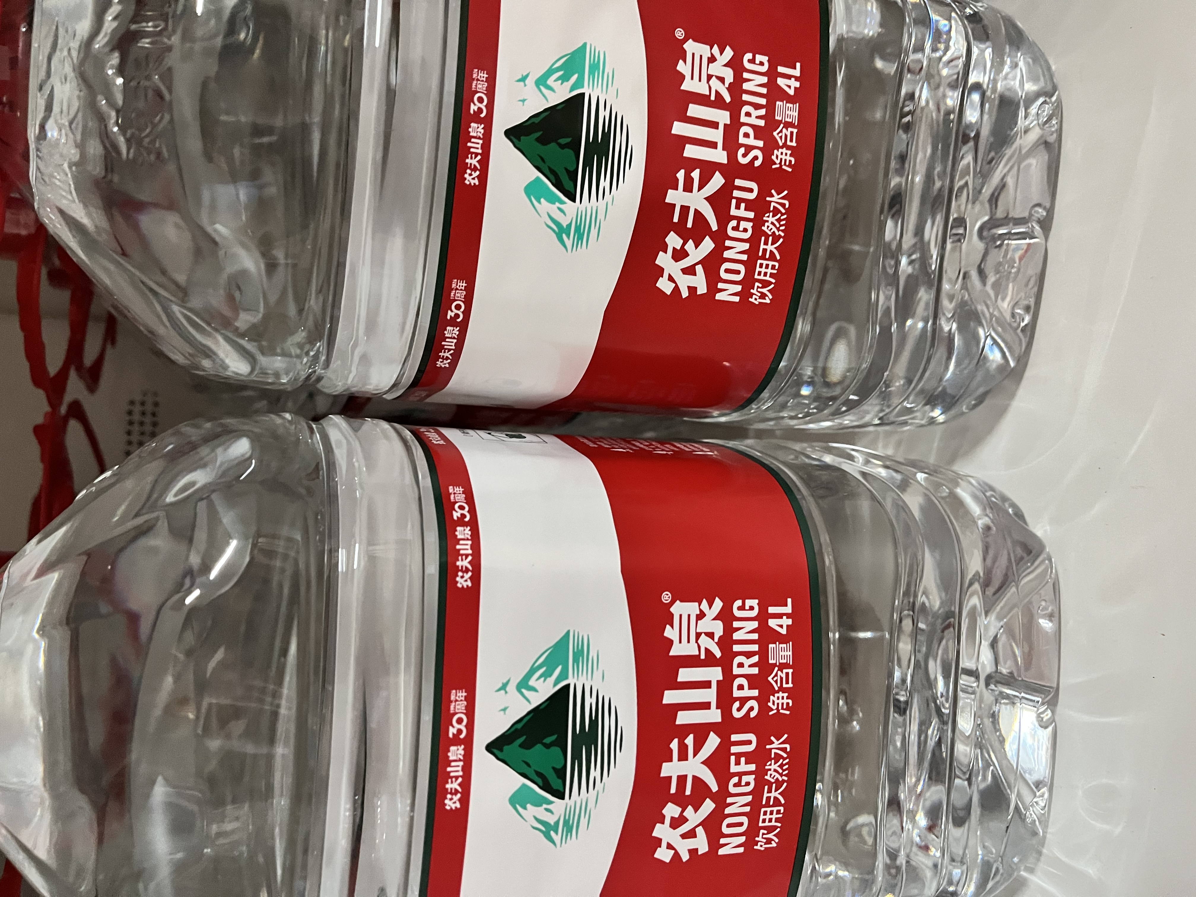 农夫山泉  饮用水 饮用天然水3L*6桶 整箱 桶装水 实拍图