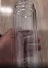 希诺双层玻璃杯男家用商务办公泡茶杯子过滤车载水杯XN-9301 265mL 实拍图