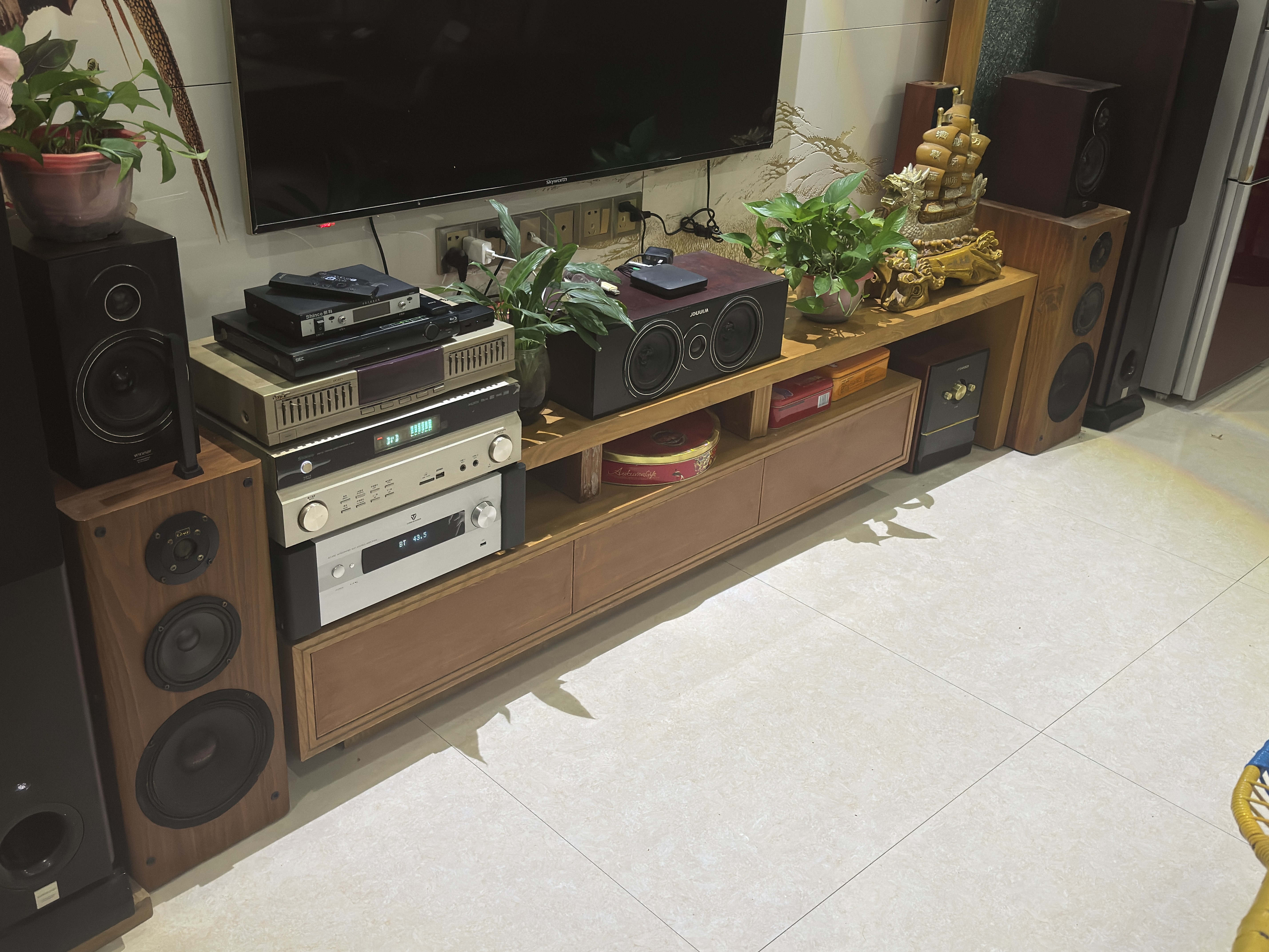 天逸（Winner）AD-86D合并式HIFI解码功放机发烧级立体声高保真HIFI组合蓝牙功放机 AD-86D（JD物流直达） 实拍图
