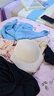 婷美粉底液无痕隐形内衣女新款舒适美背一体文胸罩薄款无钢圈收副乳 实拍图