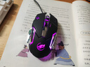 烽火狼 有线电竞办公静音鼠标usb游戏专用宏cf机械lol电脑家用商务网吧台式适用于男女生笔记本 实拍图
