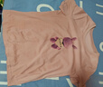 德玛纳（dme）【童话小镇】夏云朵纯棉兔兔印花烫钻短袖t恤女舒适遮肉女式t恤 实拍图