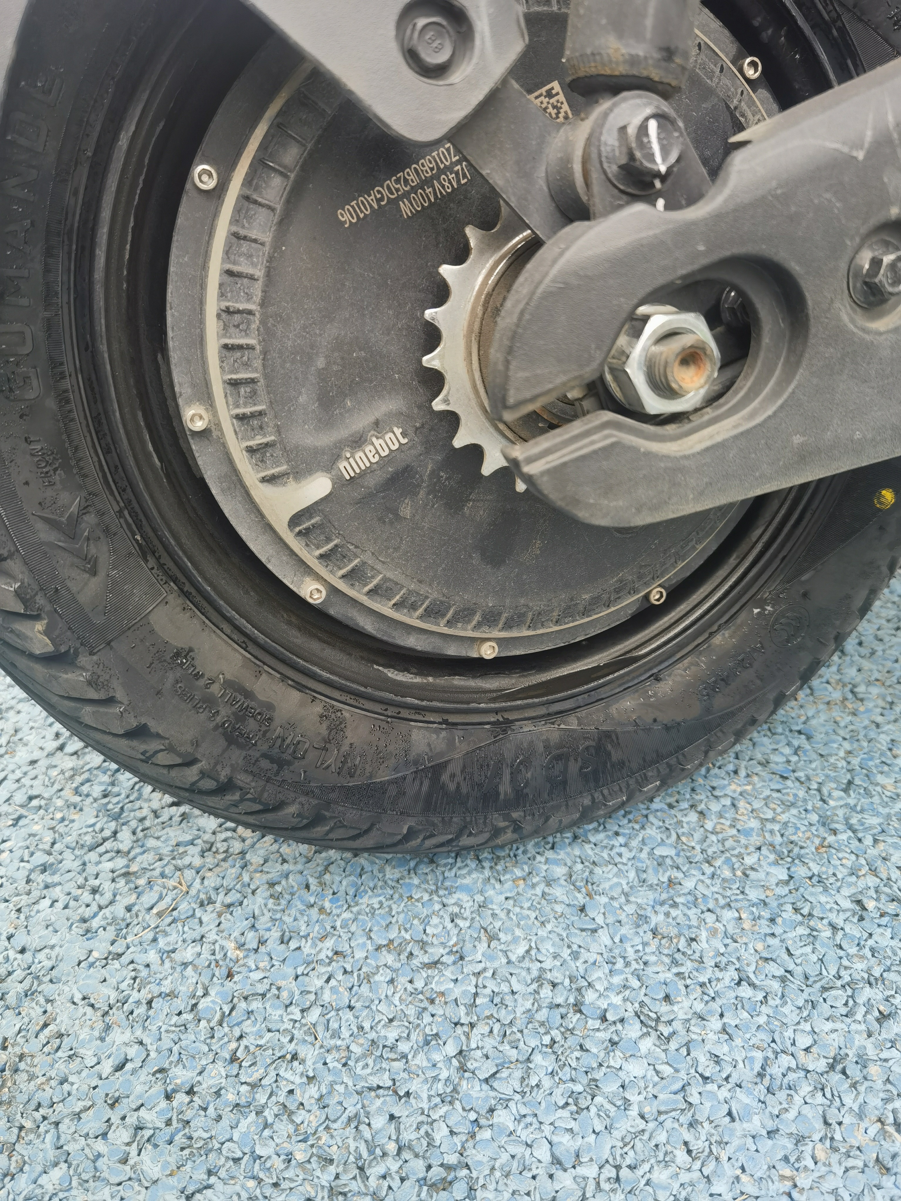 固满德真空胎山道巡礼摩托电动车外胎半热熔轮胎90/90-10免费上门安装 实拍图
