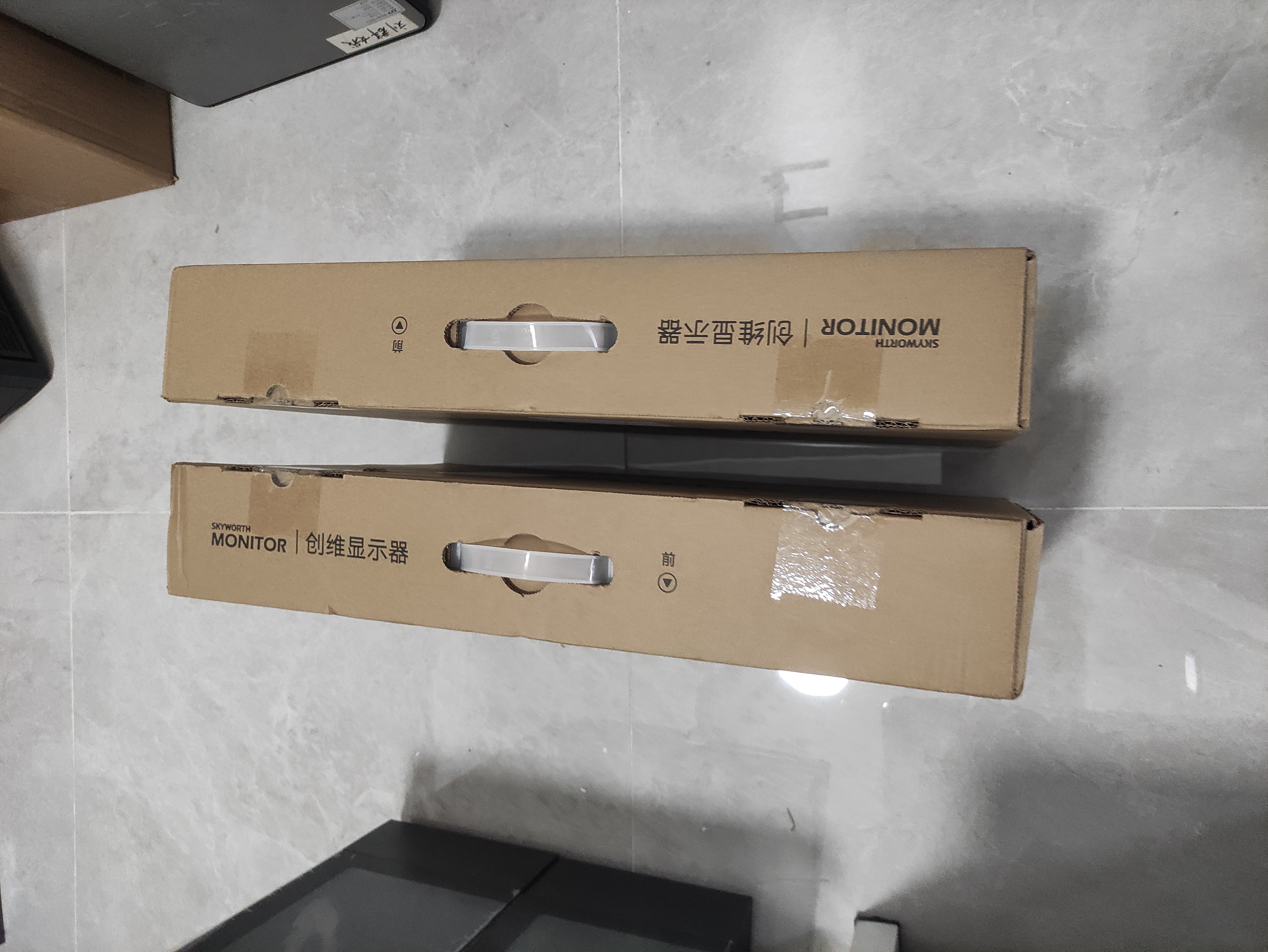创维（Skyworth）B24 23.8英寸办公显示器IPS FHD 100Hz 莱茵硬件低蓝光 HDMI 电脑显示屏 企业优选 F24B23F 2026款 实拍图