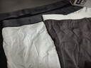 蕉内（Bananain）301P莫代尔内裤男士棉裆10A抗菌透气运动男生冰丝四角夏季礼盒3件 黑色+磁铁黑+石墨灰 3条 4XL 实拍图