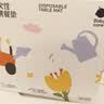 babycare宝宝一次性餐垫儿童外出吃饭便携餐具防水隔污桌布餐桌垫20片/盒 实拍图