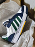 adidas ENTRAP美式校园风运动少年感复古篮球风板鞋男女阿迪达斯   白色/深蓝色/绿色   38 实拍图