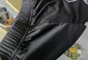 adidas速干舒适三条纹梭织中腰网球运动短裤男装夏季阿迪达斯官方   黑色   L 实拍图