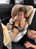 bebelock儿童安全座椅约1岁-12岁宝宝汽车用车载便携可折叠通风加热新国标 香槟金【新国标+i-Size认证】 实拍图