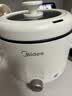 美的（Midea）电煮锅 泡面火锅宿舍小电锅 电蒸锅 多功能家用电热锅 2.6L蒸煮一体 小型2-3人用 配带蒸笼XZE2076 实拍图