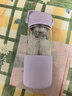 北鼎（Buydeem）泡茶随手杯 茶水分离玻璃水杯男款女款 泡茶杯子耐用便携办公礼物 实拍图