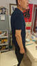 361°polo衫男2026年夏季新款休闲透气短袖情侣运动翻领t恤女父亲节 【推荐】【男款】深墨蓝 L 实拍图
