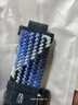 童语适用小天才电话手表Z12/Z9A/Z7P/Z6Pro少年版/Z9P/Z11/Z10/Z8/Q2A/Q3/D5编制磁吸表带通用闪扣调节 炫彩蓝敖丙色磁吸表带【磁吸有按键】 单独表带【小天才手表通用】 实拍图