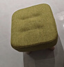 立太小凳子家用矮凳简约布艺矮凳子搁脚凳软包实木小孩坐墩客厅沙发凳 抹茶绿26cm高可拆洗+实木框架 透气面料 实木凳腿 实拍图