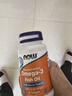 诺奥（NOW）深海鱼油30粒dha epa omega3宠物可用 小瓶装便携尝鲜 美国进口 实拍图