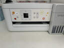 爱普生（EPSON）【6代新品】L4356墨仓式彩色无线AI学习打印机一体机家用/办公  L4266升级版(自动双面 液晶屏 白) 实拍图