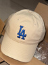 MLB帽子男女棒球帽四季软顶鸭舌帽遮阳3ACP6601N-07BGS 实拍图
