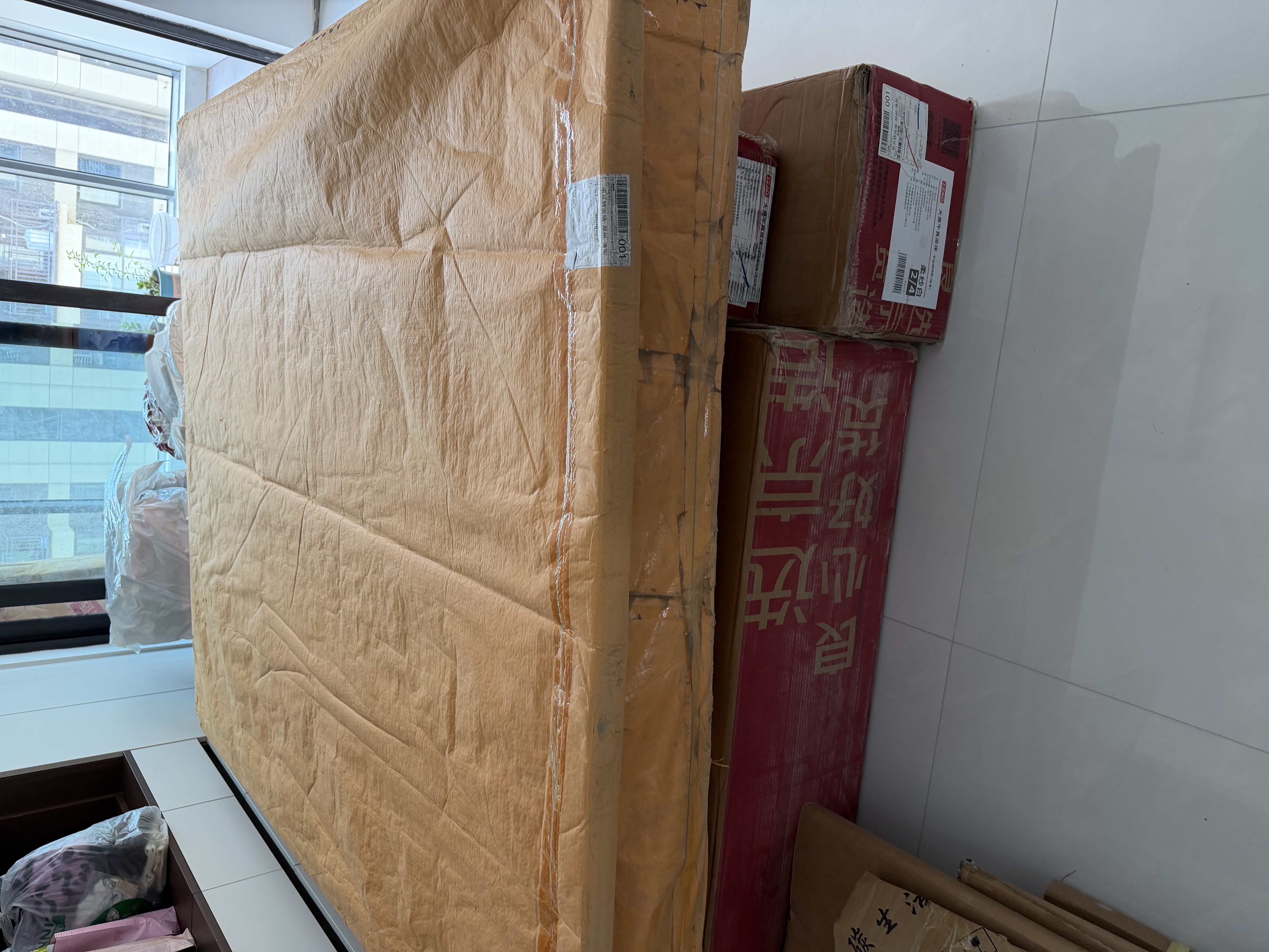 京东京造家居大黑牛真皮储物床套装 荷兰头层牛皮 软硬两用床垫1.8×2米白 实拍图