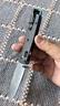 BENCHMADE蝴蝶 美国原装进口折叠刀 户外便携式 S90V钢材刃碳纤维手柄535-3 实拍图