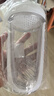 贝瑟斯摇摇杯儿童水杯运动健身奶昔杯子代餐杯蛋白粉搅拌杯子680ML白色 实拍图