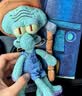 X11 SPACE海绵宝宝 比奇堡章鱼哥的一天系列毛绒盲盒玩具手办公仔周边挂件 实拍图