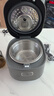 美的（Midea）电饭煲小型1-2-3人0涂层316L母婴级不锈钢2L家用低糖沥米饭迷你电饭锅微压AFB2022LS 实拍图