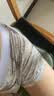 猫人男士内裤男冰丝平角裤夏季潮流印花新款无痕抗菌透气四角短裤衩 【浅绿+浅灰+浅蓝】 3条 2XL 【建议140-160斤】 实拍图