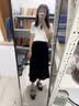 优衣库棉莫代尔混纺POLO领拼色针织衫/短袖女装26春夏新款485224 01 乳白色 S 实拍图