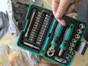 世达（SATA）38件棘轮扳手套装骑行工具盒螺丝刀套装工具箱摩托车维修05498 实拍图