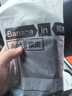 蕉内（Bananain）银皮301S袜子男士商务休闲精梳棉10A抗菌防臭船袜短中长筒夏季5双 【短筒】纯黑*5 均码 实拍图
