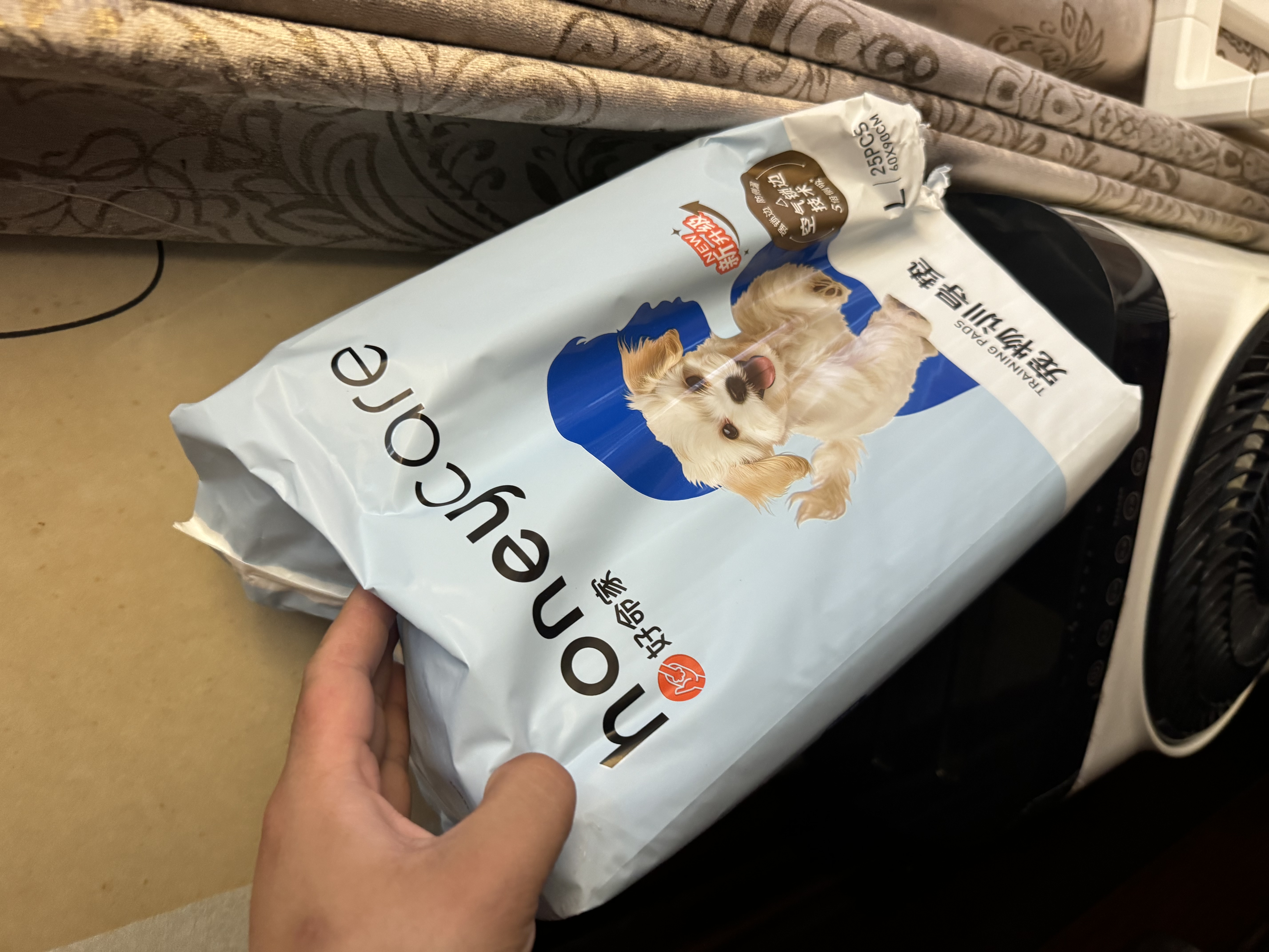 HONEYCARE好命家 狗狗纸尿裤大型母狗生理裤月经裤M适用体重5-8kg12片3包装 实拍图