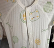 爱贝迪拉（AIBEDILA）短袖夏装连体衣婴儿衣服夏季薄款新生婴幼儿睡衣外出男女宝宝空调 长袖-青桔小熊（柔软无骨 透气不闷汗） 73cm （建议11-15斤） 实拍图