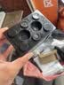 桌面鱼缸小型家用积木缸生态缸水族箱斗鱼缸带小夜灯氛围灯摆件 黑色鱼缸一个灯 实拍图