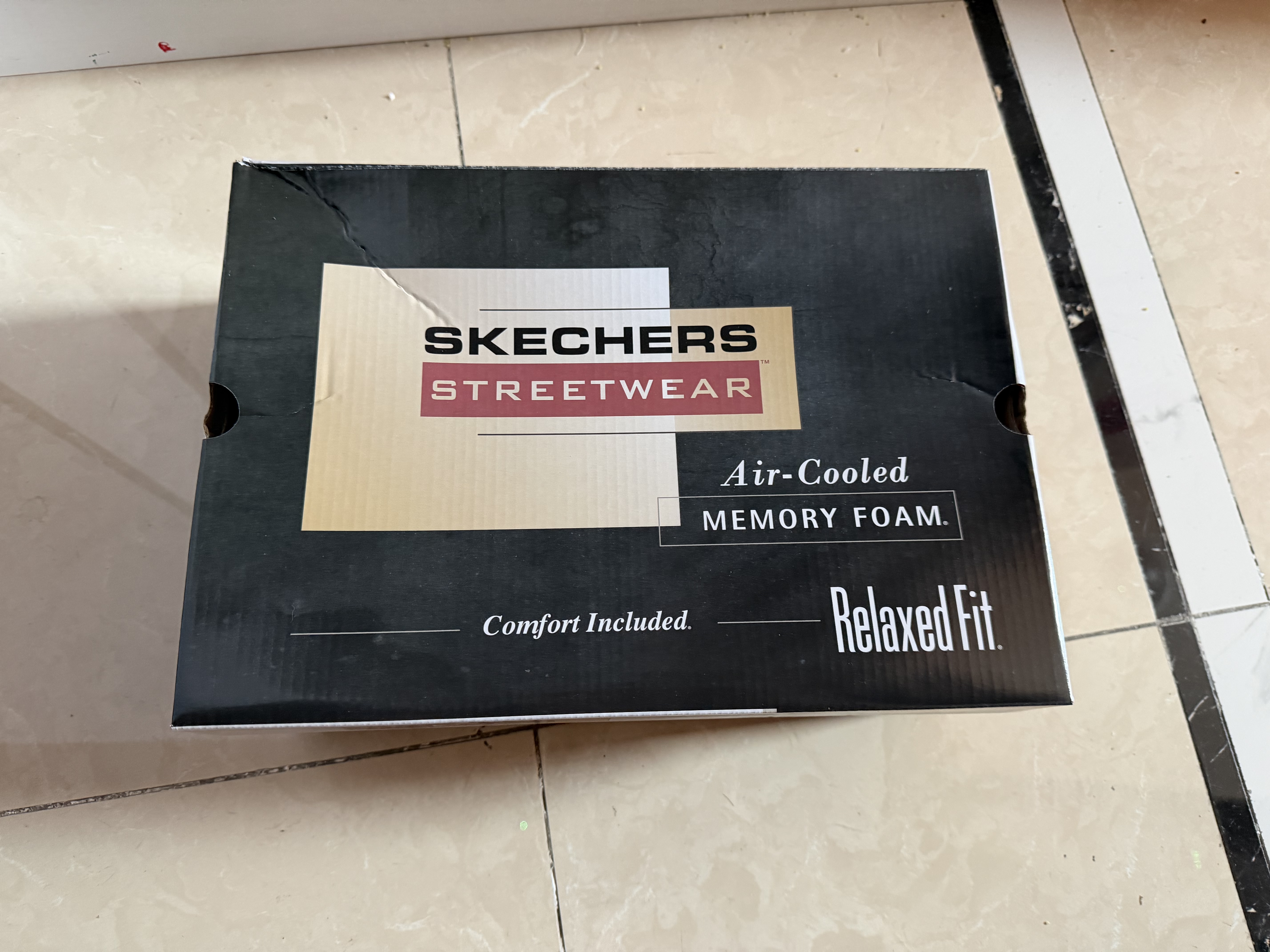 斯凯奇（Skechers）健步鞋男士软底舒适一脚蹬休闲鞋宽楦减震运动鞋跑步鞋 实拍图