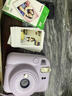 富士（FUJIFILM）【夏日出游季】 instax 3英寸立拍立得相机mini迷你相纸 一次成像胶片胶卷 3寸双包+相册*2+收纳盒+边框贴【含20张白边】 官方标配 实拍图