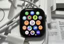 Apple/苹果 Watch S11 智能手表GPS款46毫米玫瑰金色铝金属表壳淡桃粉色运动型表带M/L MEVU4CH/B 实拍图