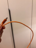 品胜[冰川透明]苹果17数据线type-c充电线双头PD60W快充车载适用iPhone16/15手机平板iPad笔记本橙 实拍图