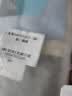 金号毛巾两条装 纯棉运动洗脸巾小孩擦脸方巾洁面巾  兰+灰48g/条 实拍图