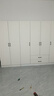 旺府美居【包安装】衣柜卧室平开门欧式简易家用多门收纳储物大衣橱 长240高180深50主柜【六门】 实拍图