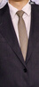 罗蒙男士领带jk西装衬衫结婚面试7cm免打结拉链礼盒七夕情人节礼物 实拍图