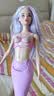 芭比（Barbie）女孩玩具娃娃生日礼物过家家玩具-芭比美人鱼系列HRR06 实拍图